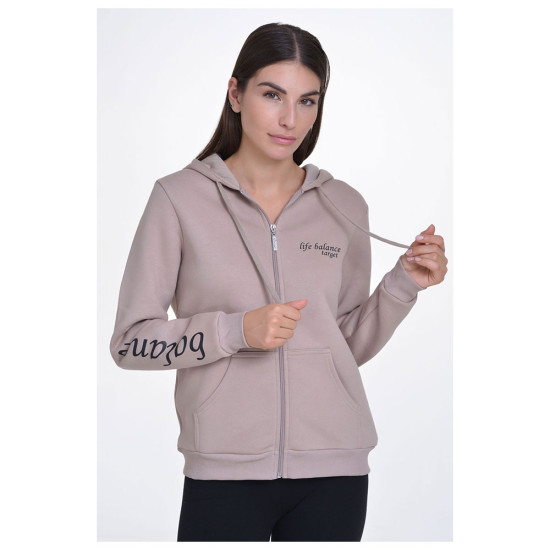 Target Γυναικεία ζακέτα Hoodie Fleece "Balance"